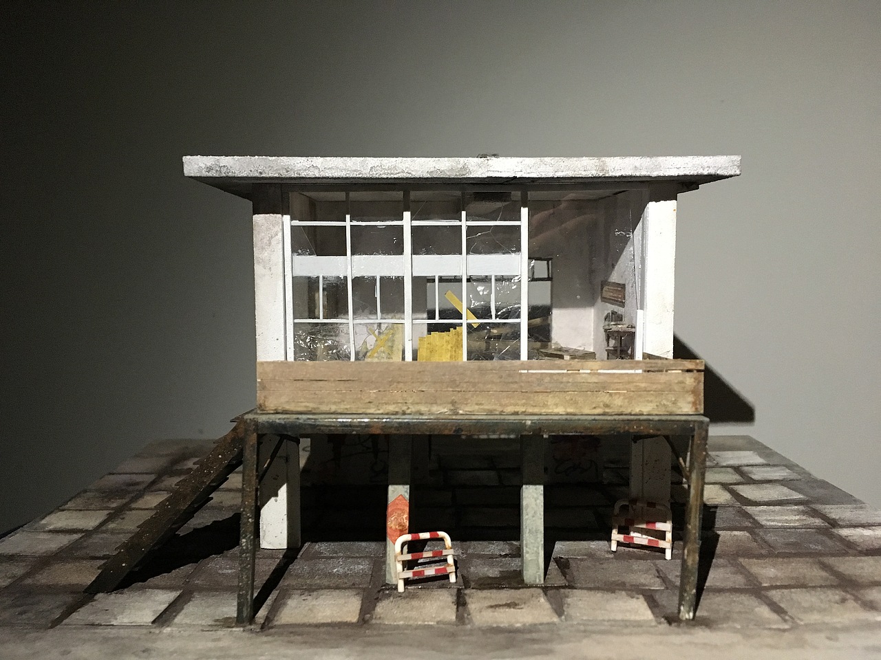 微缩场景模型,秘密基地