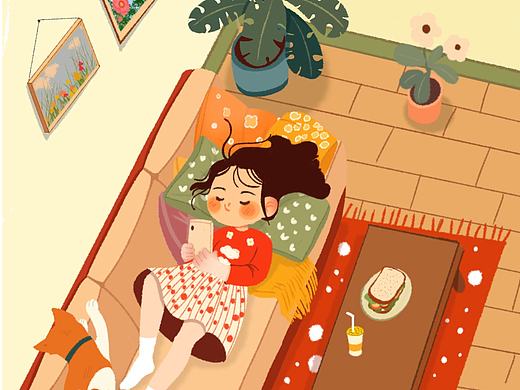 宅家的自己（个人主页-ZNzAxODUyNjg=） - 创作习作 - 站酷设计师弃兮铭心原创素材 - 站酷ZCOOL