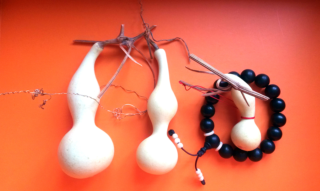 2、葫芦上手要有坠手的感觉，因为葫芦越重密度越高，生长期则越长。