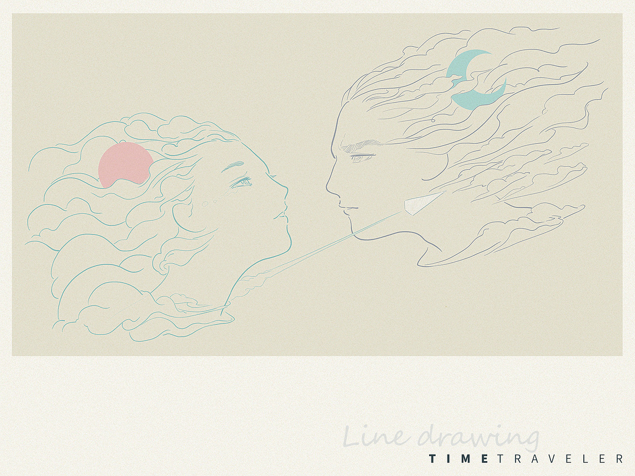 秋分 | 一张既跑题又点题的节气插画