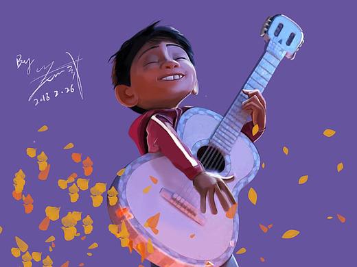 寻梦环游记-米格（个人主页-ZMjYzMDg2NzI=） - 创作习作 - 站酷设计师黎小贰原创素材 - 站酷ZCOOL