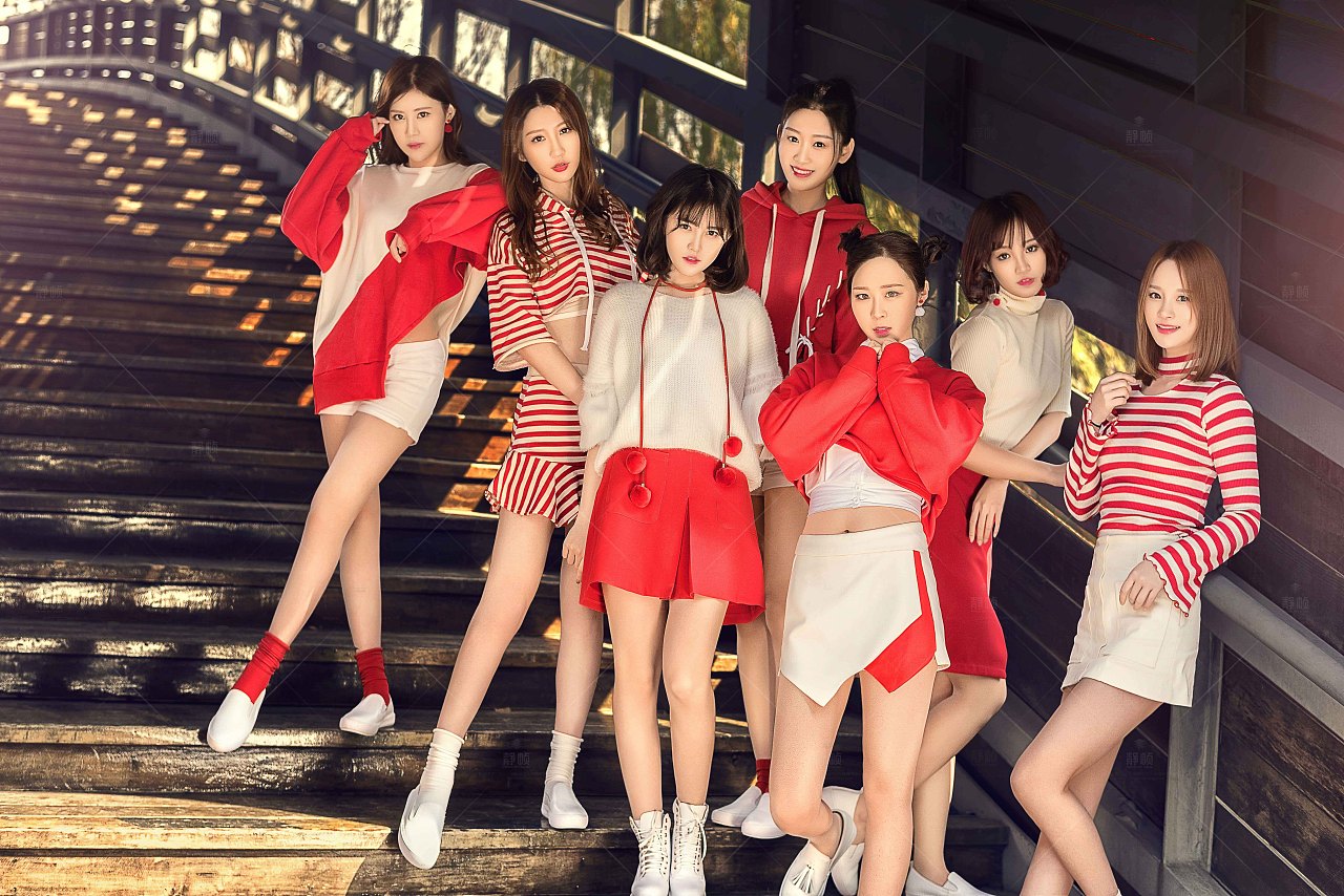 肖像-女团 摄影后期修饰