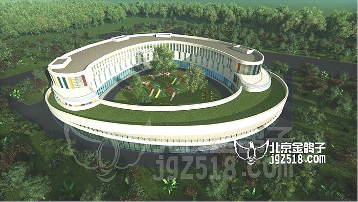湖南常德幼儿园建筑设计