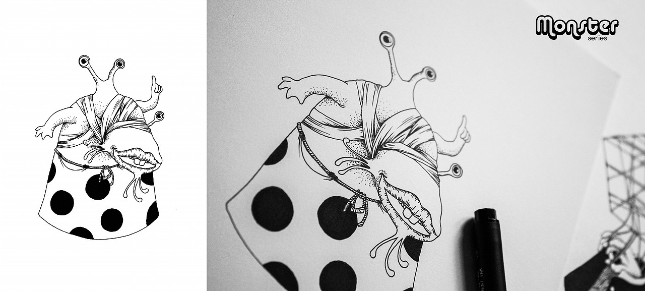 《情绪小怪物》系列作品（图ZMjk2NzUwNjA=） - 商业插画 - 站酷设计师守望者Swangzhe原创素材 - 站酷ZCOOL