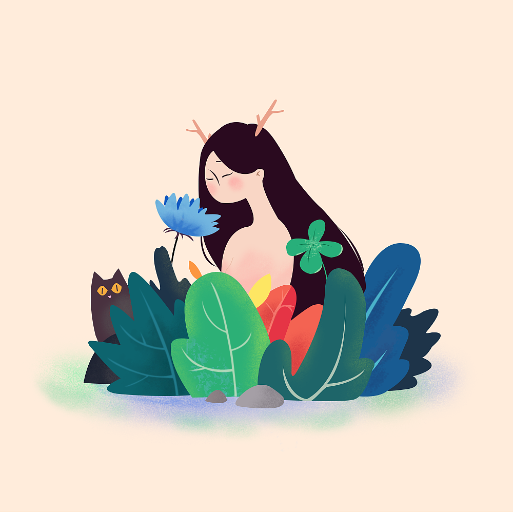 插画练习（图ZMTA4MTc2MjUy） - 创作习作 - 站酷设计师每天只吃一块糖原创素材 - 站酷ZCOOL