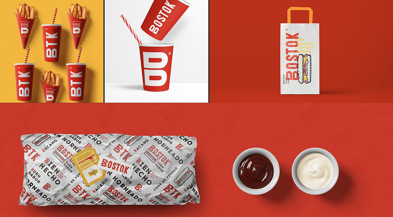 快餐形象设计案例分享（图ZMjI5MjExMDE2） - 品牌 - 站酷设计师HOSN合声设计原创素材 - 站酷ZCOOL