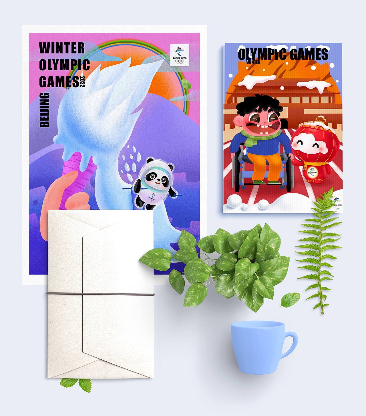 冬奥会海报 | Together for a Shared Future（图ZMjg2OTU1ODI4） - 海报 - 站酷设计师Arie7cHi_原创素材 - 站酷ZCOOL