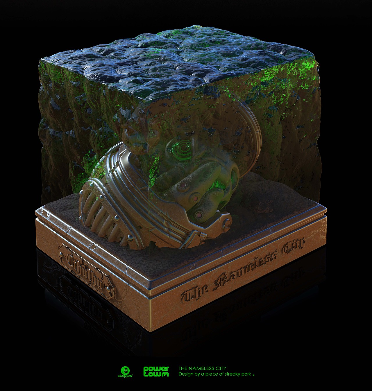 THE NAMELESS CITY - CTHULHU（图ZMzUxMzYyMzIw） - 人物/生物 - 站酷设计师入水白肉原创素材 - 站酷ZCOOL