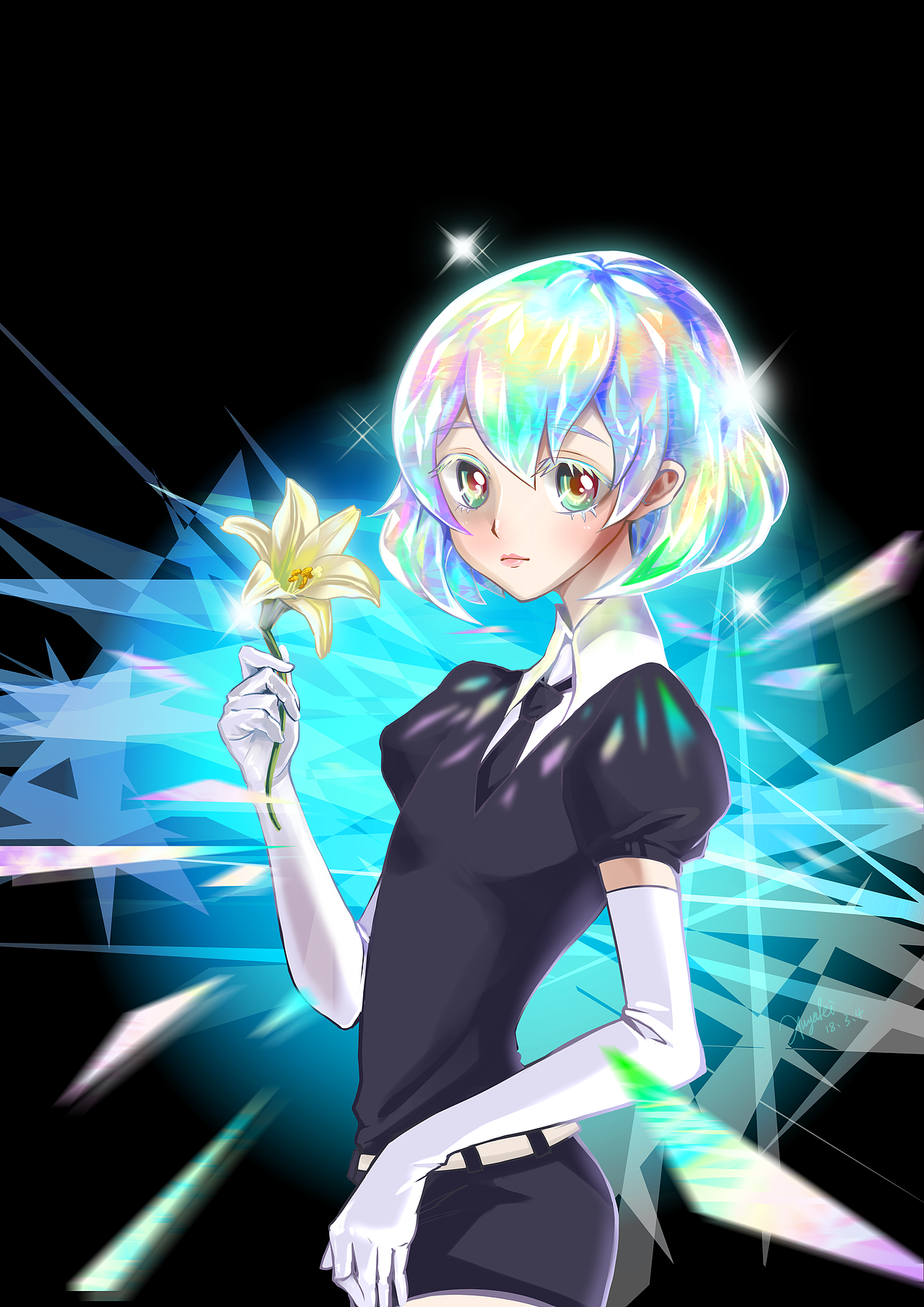 宝石之国 diamond |动漫|单幅漫画|沀子兔_原创作品-站酷zcool