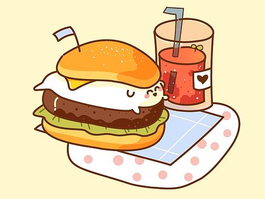 食物-汉堡