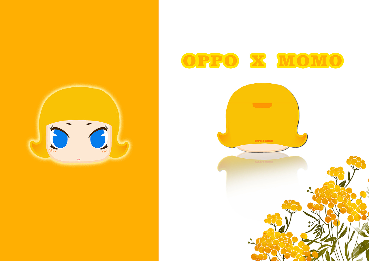 【OPPO X MOMO】肤色不一样，爱好可一致（图ZMTkwMjE3MjEy） - 图案 - 站酷设计师李大鹅_原创素材 - 站酷ZCOOL