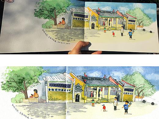在家周围逛逛写生记录｜202007月