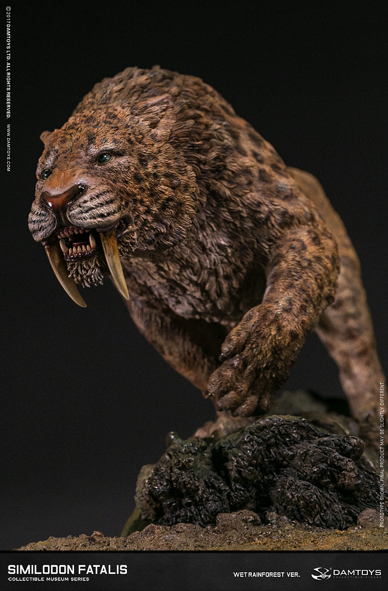 刃齿虎(剑齿虎) 收藏级雕像（图ZOTY5MDMxOTY=） - 生活用品 - 站酷设计师DAMTOYS原创素材 - 站酷ZCOOL