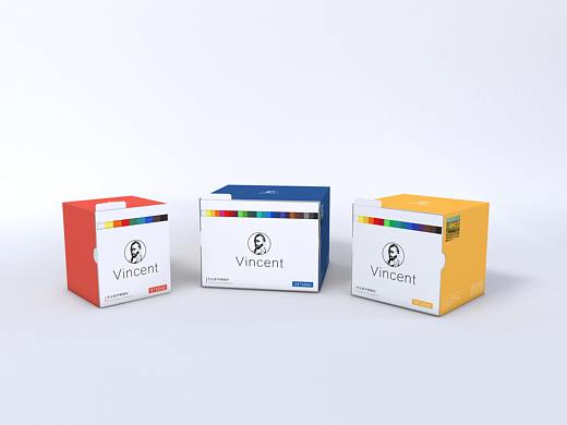 “Vincent”丙烯颜料包装