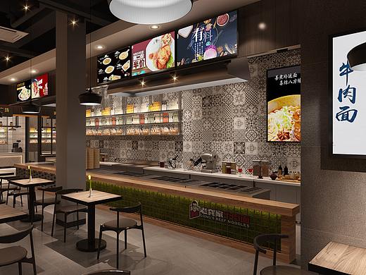 广东某服务区牛肉面面馆设计