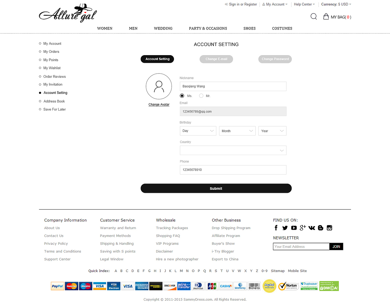 外贸电商网站全套、banner设计