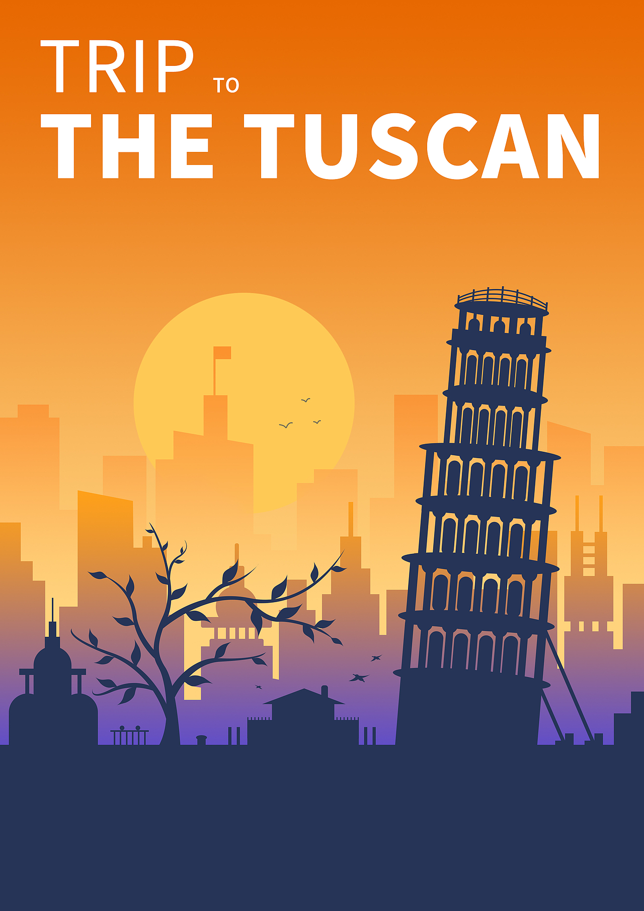 世界地标建筑系列插画