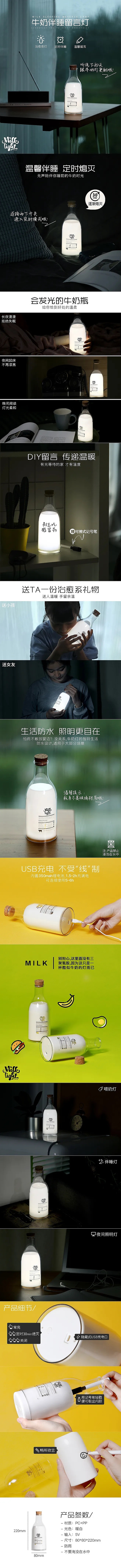 牛奶详情页