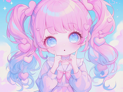 So cute girl（個(gè)人主頁(yè)-ZNjgwODY4NDQ=） - AI作品 - 站酷設(shè)計(jì)師tete愛(ài)畫(huà)畫(huà)原創(chuàng)素材 - 站酷ZCOOL