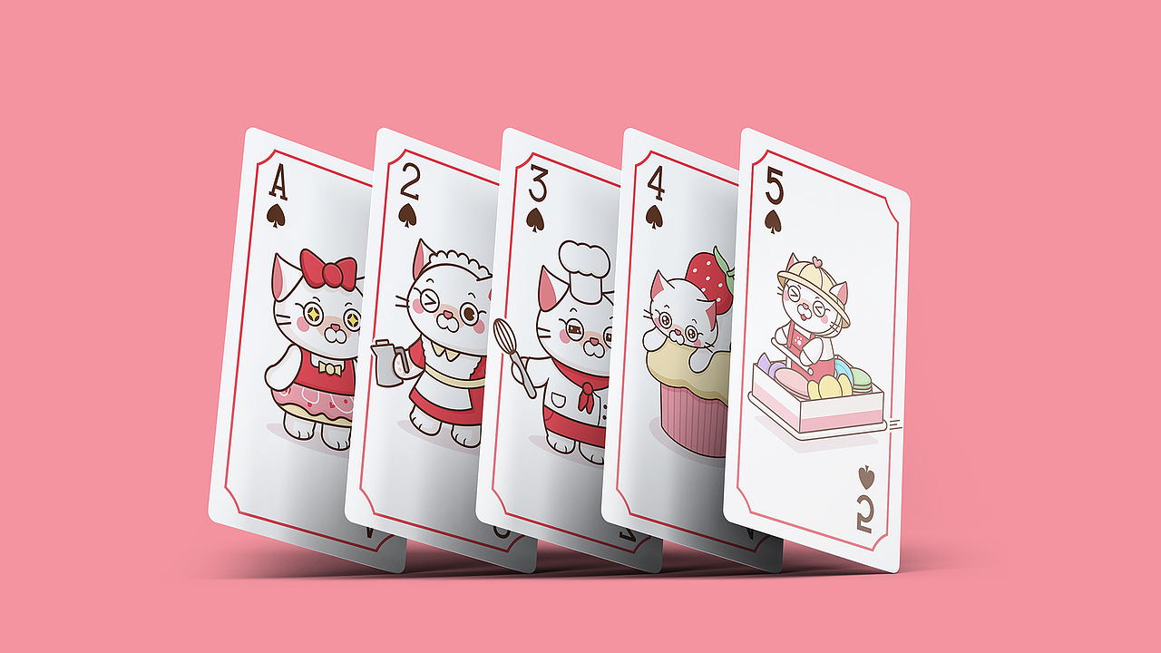 WECAKE甜品 卡通IP形象提案