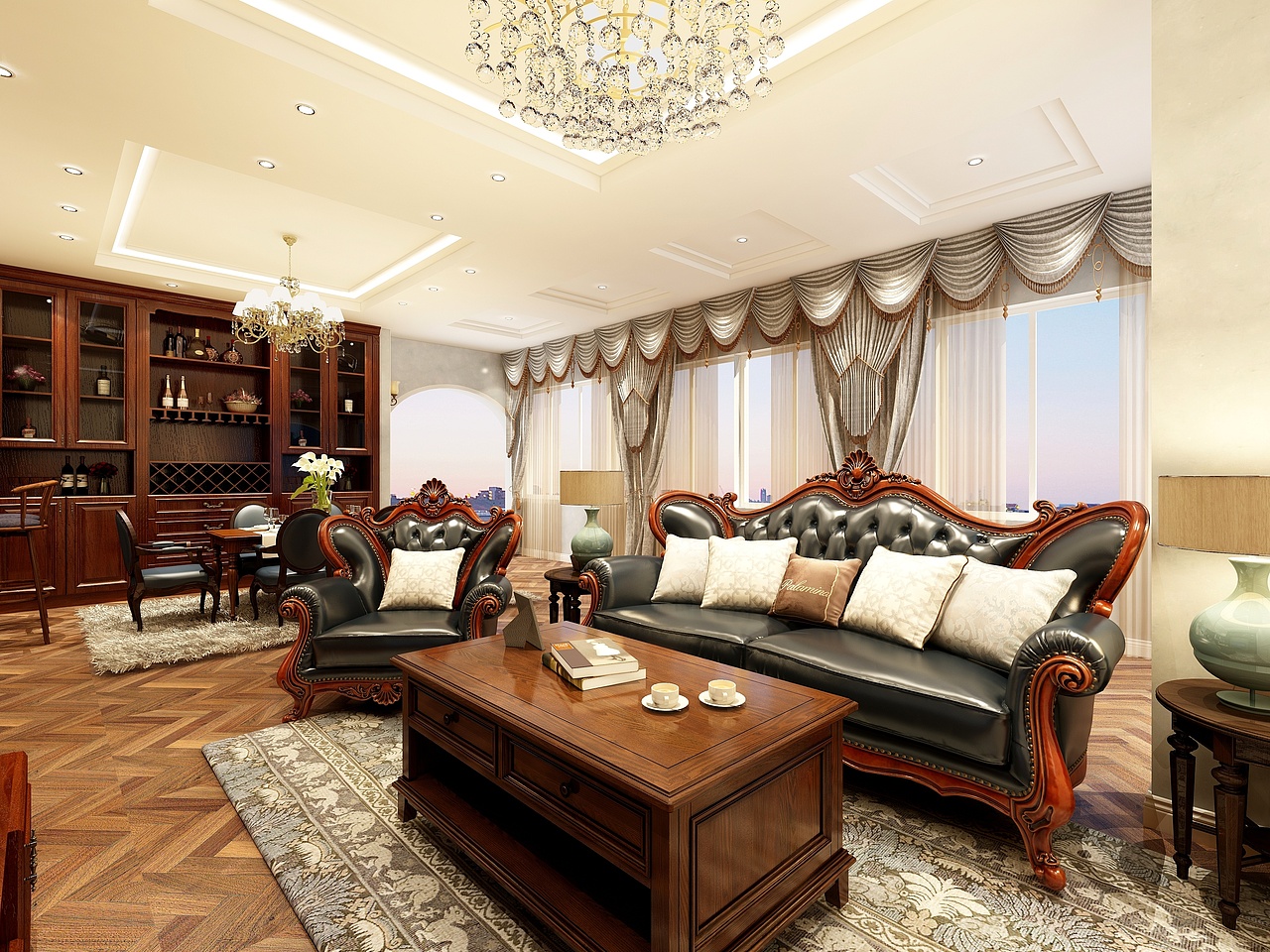 全屋定制-美式风格展厅