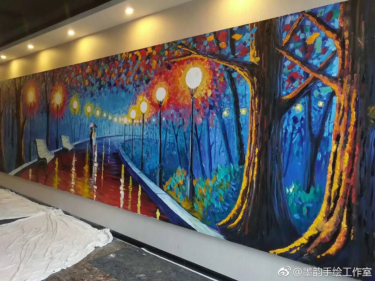 墨韵手绘 墙绘作品（图ZMTU3OTY0MDc2） - 绘画 - 站酷设计师墨韵手绘工作室原创素材 - 站酷ZCOOL