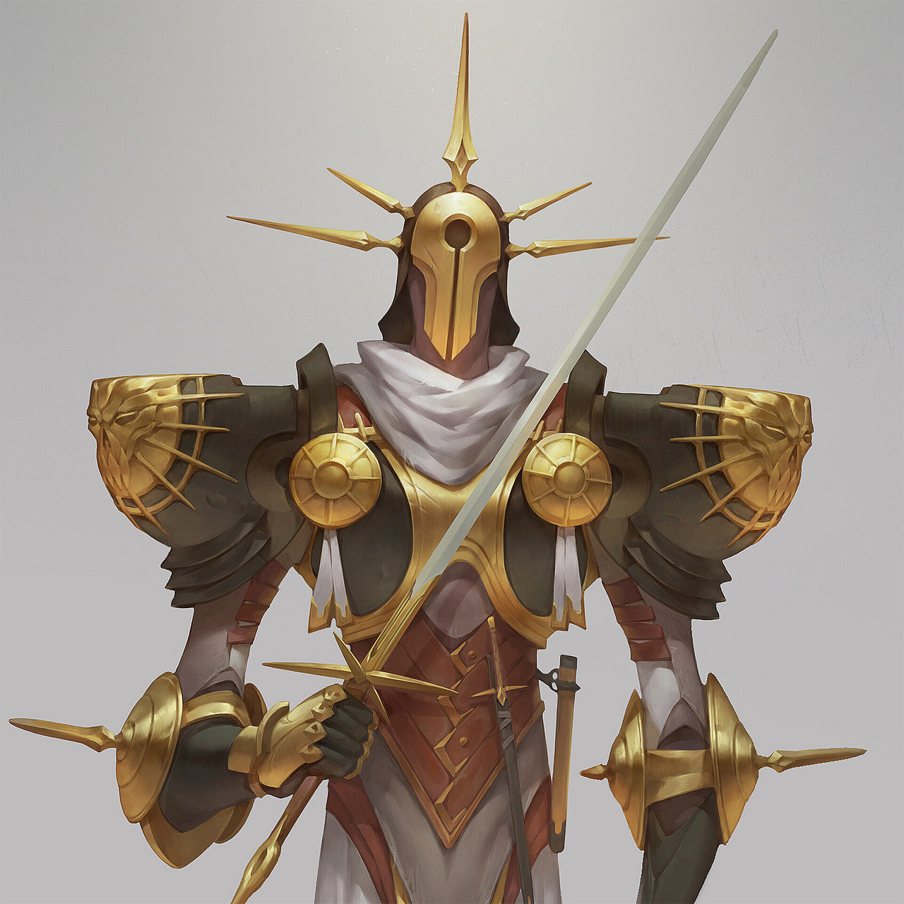 公正骑士|插画|游戏原画|星星翔_原创作品-站酷(zcool)