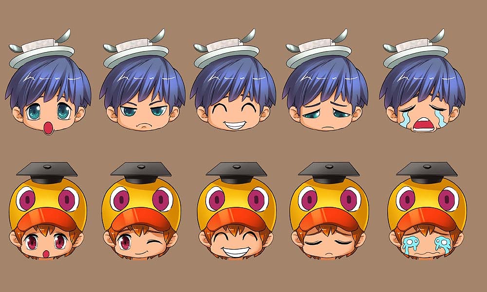 环球教育吉祥物-山海传媒（图ZNDExNTUyMjQ=） - 单幅漫画 - 站酷设计师山海原创素材 - 站酷ZCOOL