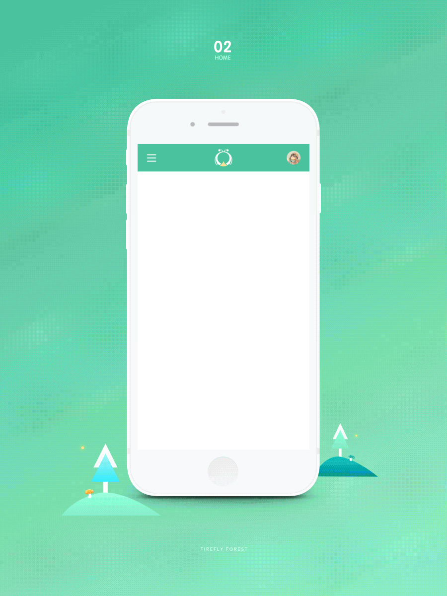 萤火森林APP（附ICON下载）（图ZNTM0NzE0NTY=） - APP界面 - 站酷设计师星恒JZH原创素材 - 站酷ZCOOL