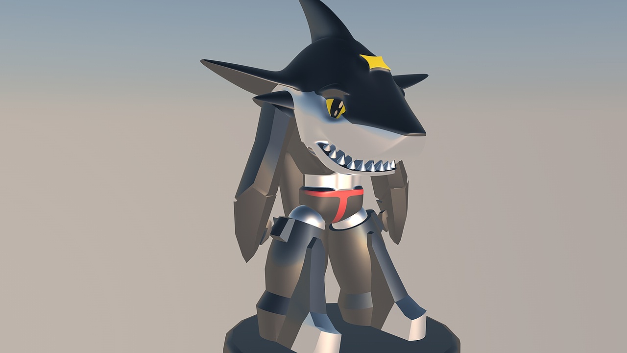 铁甲小宝系列09---反派担当鲨鱼辣椒!