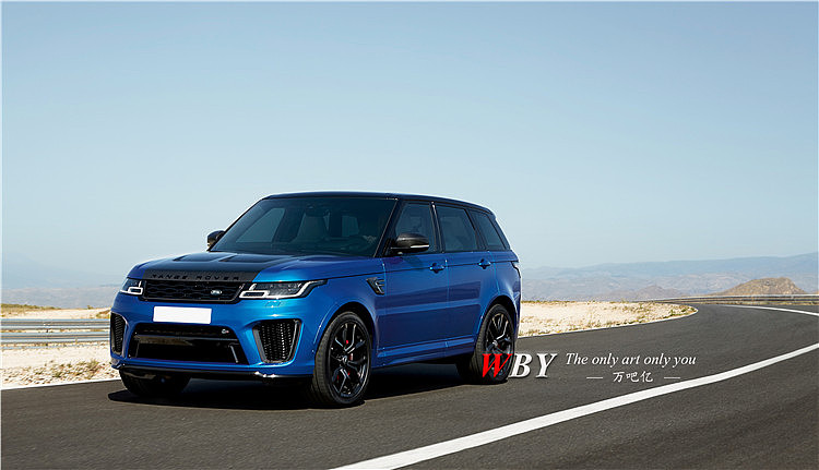 2018年路虎揽胜运动版svr大包围改装新款路虎揽运改装
