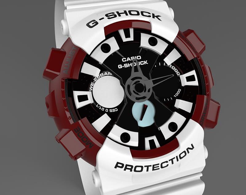 近期建模Gshock练习（图ZMzA4MTQ3MTM2） - 电子产品 - 站酷设计师杰宝设计原创素材 - 站酷ZCOOL