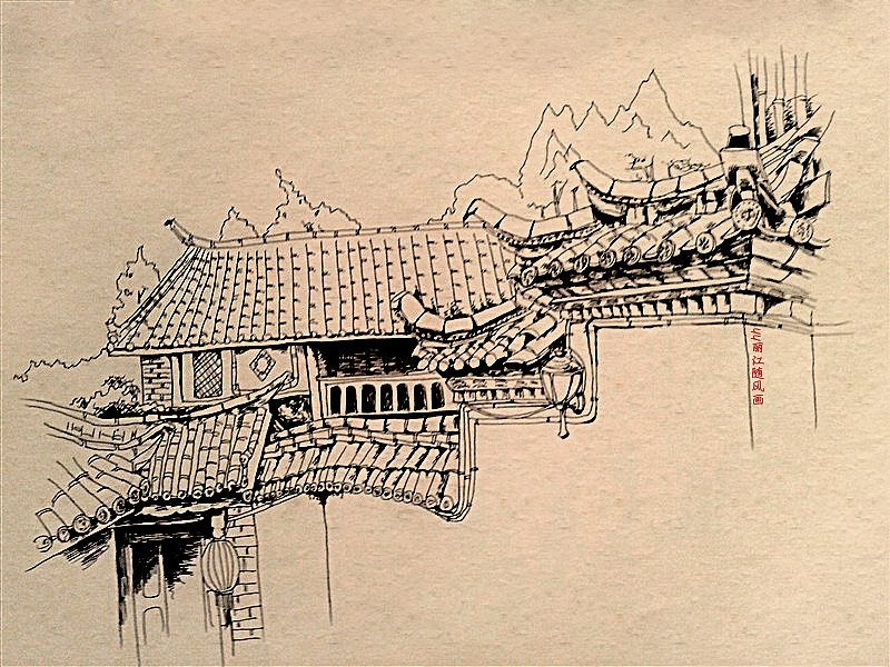 丽江笔记（图ZMjQyNTk0MTI=） - 创作习作 - 站酷设计师365556865原创素材 - 站酷ZCOOL