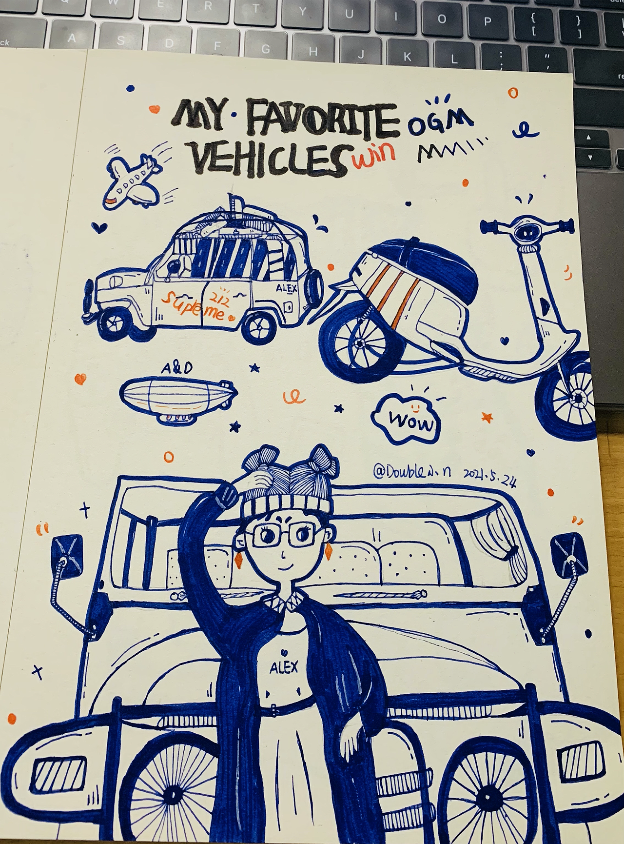 2021手绘练习（图ZMjY3NDAzNjY0） - 创作习作 - 站酷设计师千与喵原创素材 - 站酷ZCOOL