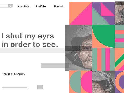 網(wǎng)頁設(shè)計banner（個人主頁-ZNTYxNjkyMjA=） - 其他網(wǎng)頁 - 站酷設(shè)計師可樂加冰11原創(chuàng)素材 - 站酷ZCOOL