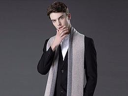 男士商务围巾电商首页