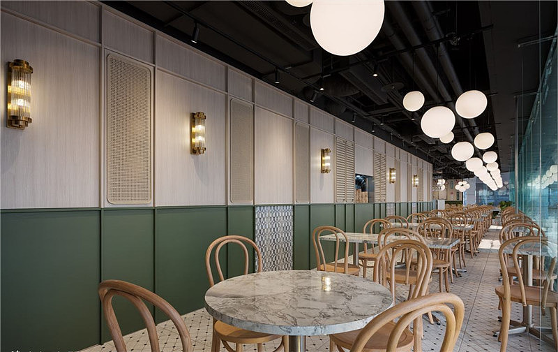 成都餐厅设计|港式茶餐厅装修