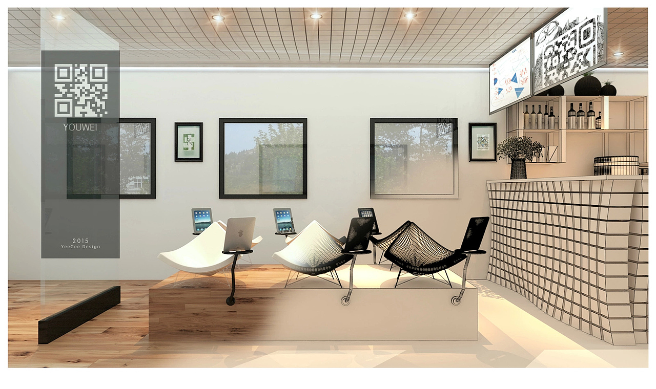 校园火车车厢内部空间改造案例