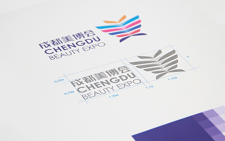 黄远海符号创意案例：成都美博会品牌符号标志vi设计（图ZNTI1ODIxOTI=） - 品牌 - 站酷设计师黄远海原创素材 - 站酷ZCOOL