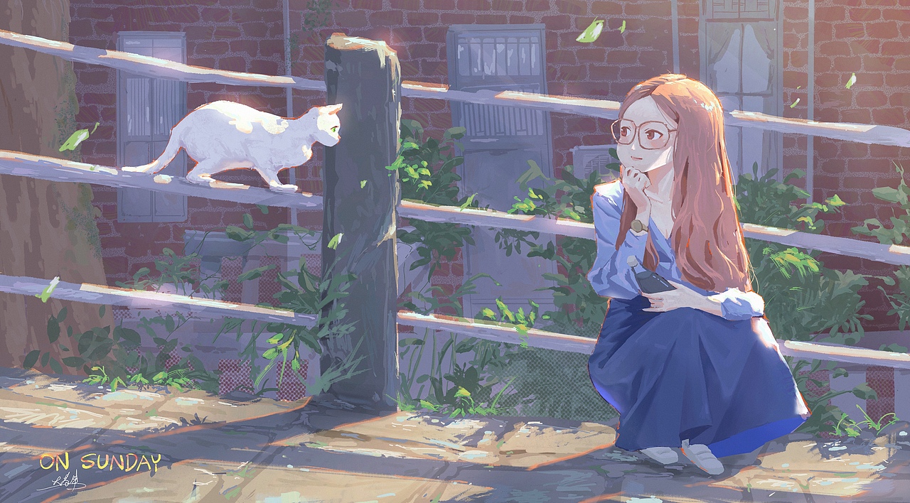 看到很多大佬都在画自己的系列,最后慢慢出了画集,感觉这样也可以练习到很多,我也来慢慢尝试一下