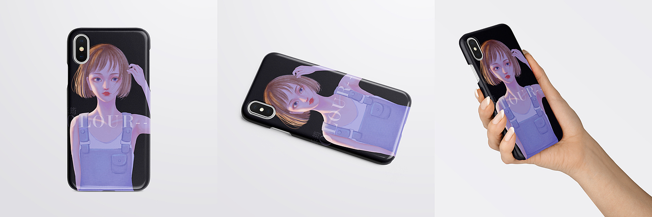 自拟商业插画项目