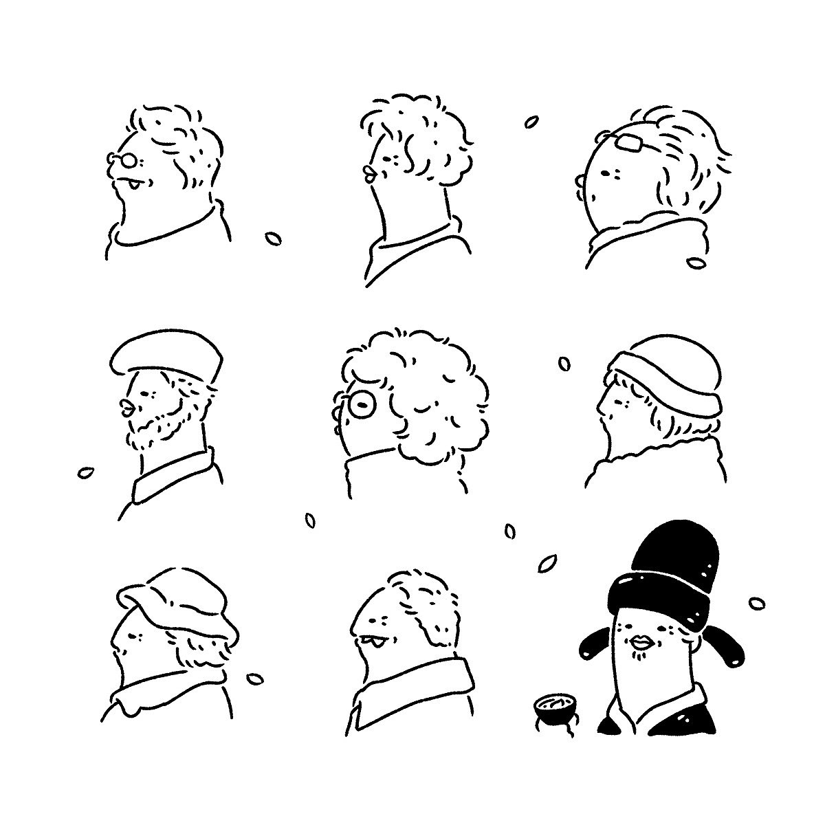 插画分享/ 波寶島節慶紀事 ①（图ZMjI5ODE0NDAw） - 商业插画 - 站酷设计师BranD杂志原创素材 - 站酷ZCOOL