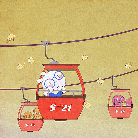 扑克兔表情、绘本