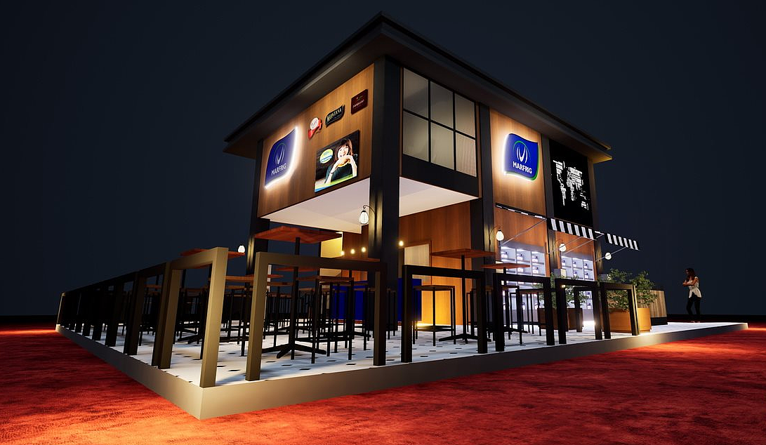 展会展会效果图设计