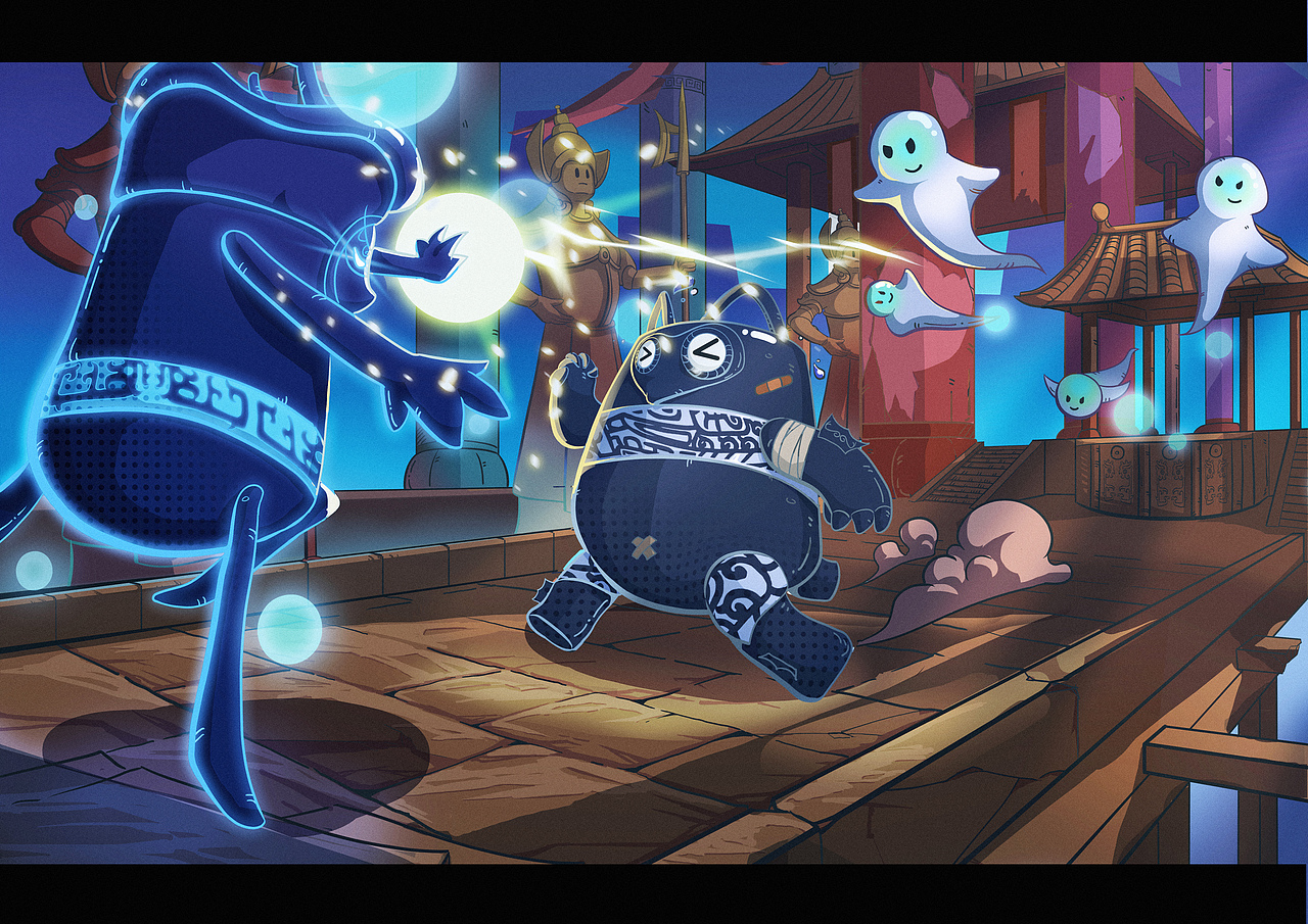 青铜器ip延展插画（图ZMjUwNDY3NjAw） - 概念设定 - 站酷设计师溜溜溜遛原创素材 - 站酷ZCOOL