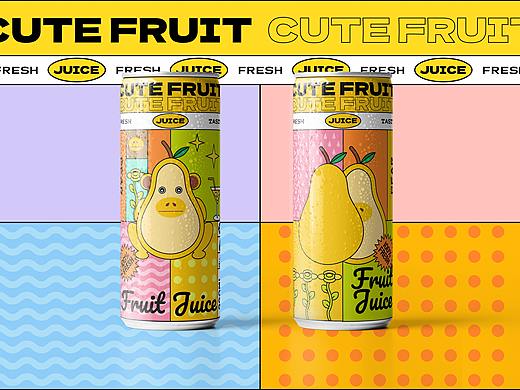 果汁易拉罐包装