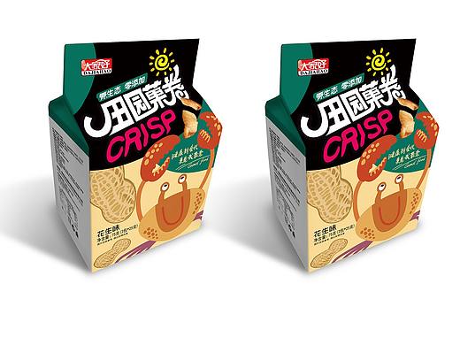 田园菓卷包装设计——维码品牌策划