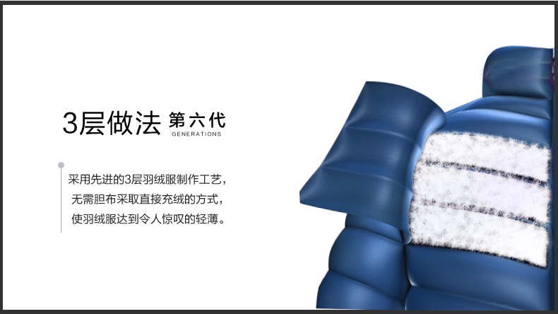 男士秋羽绒详情