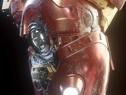 战损材质（Iron Man. Hao Ke）