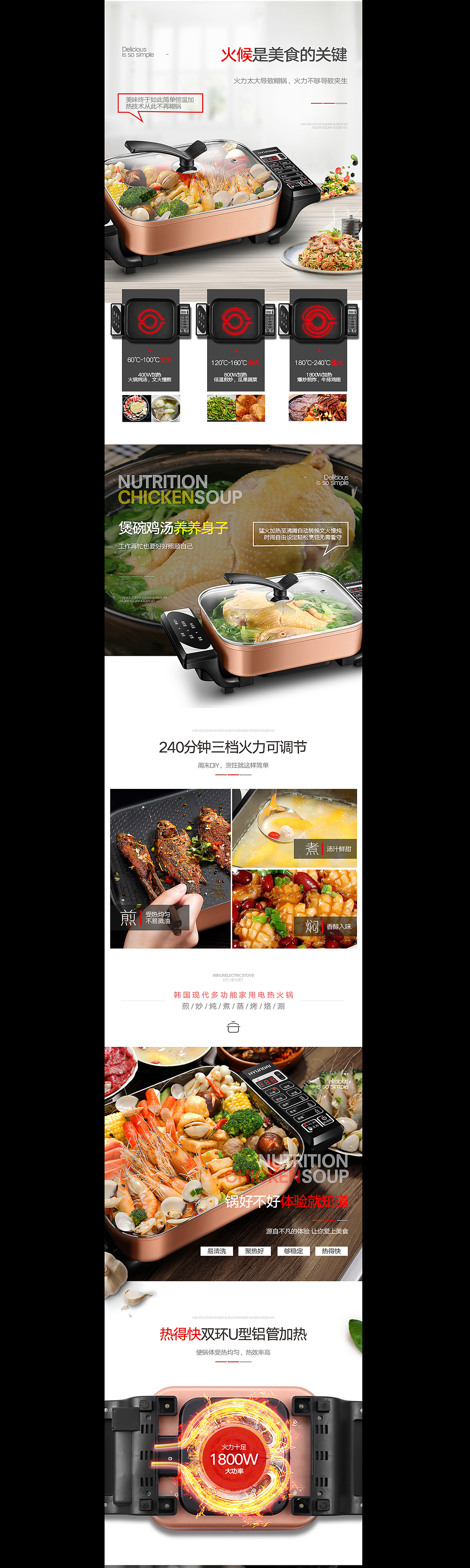 韩国现代电火锅项目总结X经验分享（图ZNzEzNzk0NDA=） - 电商 - 站酷设计师啊豪Chenruihao原创素材 - 站酷ZCOOL